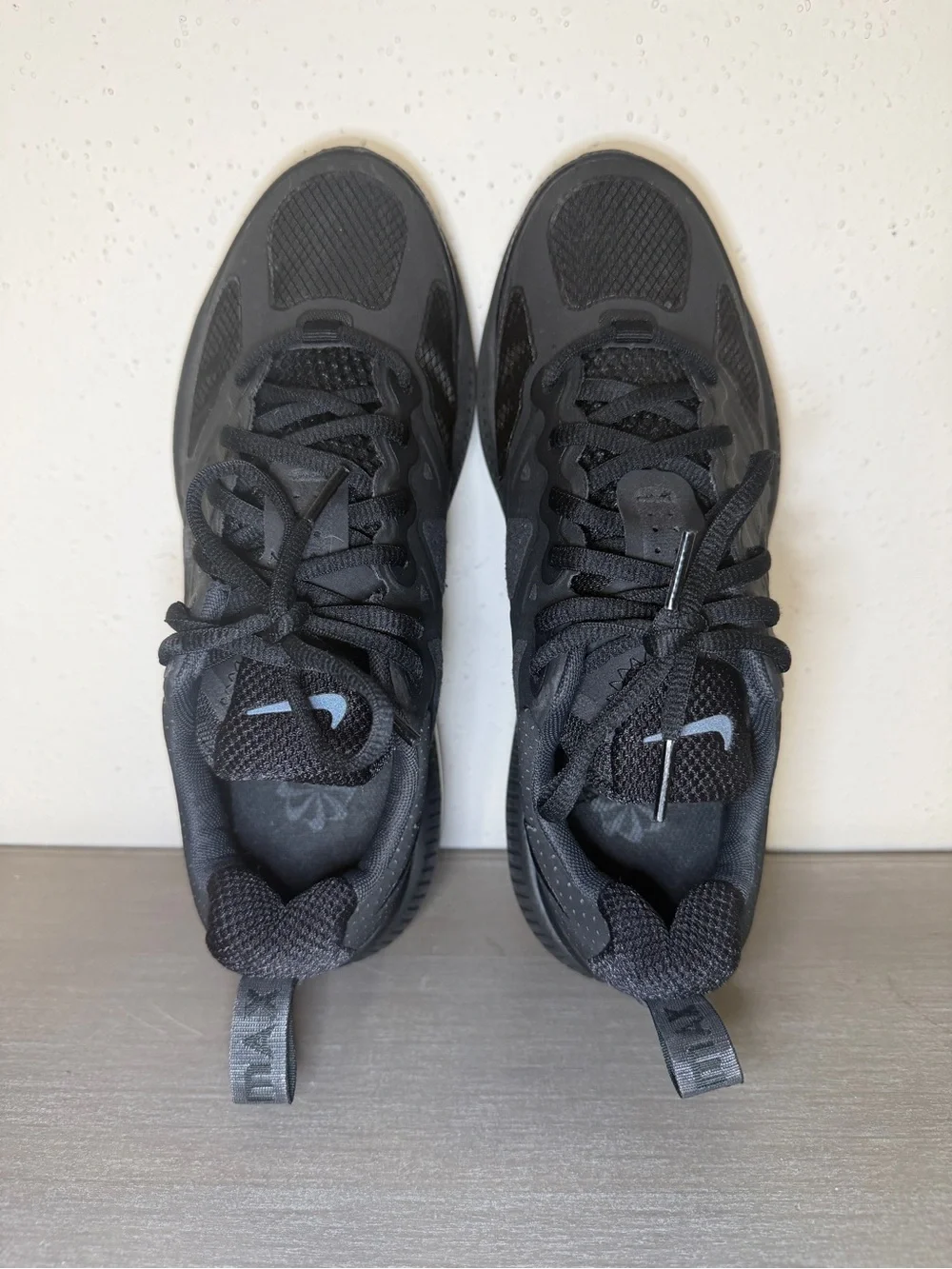 Nike Air Max Genome GS Triple Black CZ4652-001 Size 5.5Y Kids Running Shoes - Picture 3 of 9